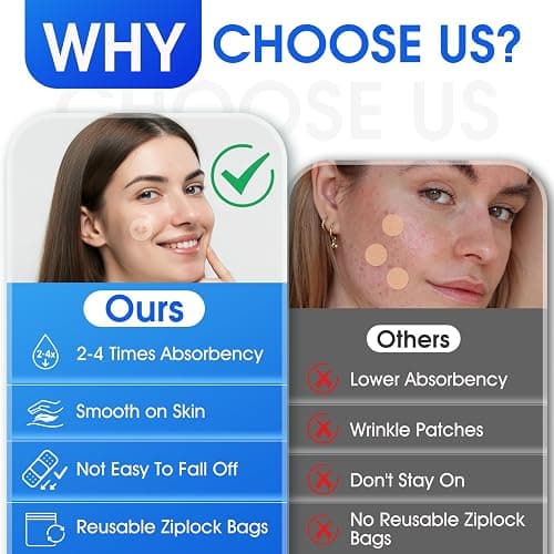 Medical Grade Hydrocolloid Roll for Wound Care, 2in*6.5ft Adhesive Hydrocolloid Bandages, Waterproof Pimple Patch Roll, Ultra Absorbent Large Hydrocolloid Patch for Acne, Blisters,Burns,and Minor Cuts thumbnail 4