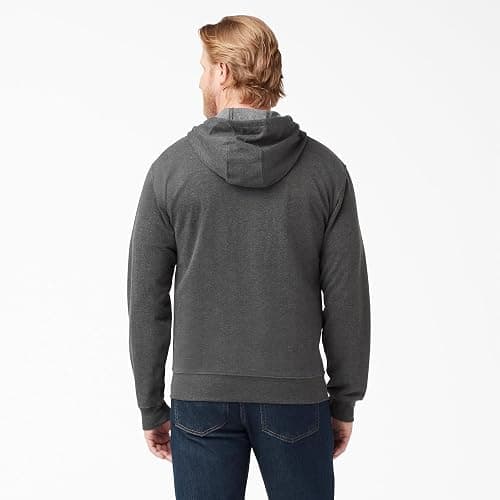 Dickies mens Full Zip Fleece Hoodie thumbnail 3
