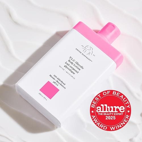 Drunk Elephant T.L.C. Glycolic Body Lotion - 240 ml/8 fl oz - Lightweight 10% Exfoliating AHA Lotion - Clean Clinical Skincare - Cruelty-Free - Free of Essential Oils, Silicones, and Fragrance thumbnail 2