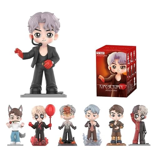 POP MART Jackson Wang Magic Man Series Figures, Blind Box Figures, Random Design Action Figures Collectible Toys Home Decorations, Holiday Birthday Gifts for Girls and Boys, Single Box - Image 1