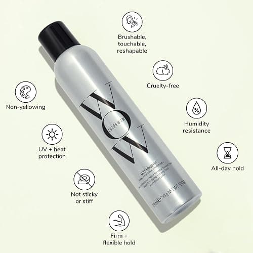COLOR WOW Cult Favorite Firm + Flexible Hairspray – Lightweight spray with all day hold | Humidity resistance | Heat + UV protection | non stiff, non sticky | Brushable | Non yellowing thumbnail 7