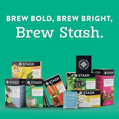 Stash Tea Soothing Herbal Tea 6 Flavor Variety Pack, 6 Boxes With 18-20 Tea Bags Each thumbnail 6