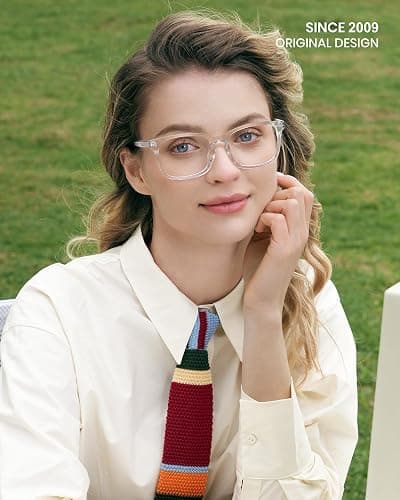 Cyxus Blue Light Glasses for Men Women Reduce Eye Strain UV Blocking for Computer Screen 8082 thumbnail 3