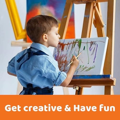 Watercolor Paint Set for Kids (8 Colors), 24 Pack Washable Watercolor + 24 Woodbrushes, Water Color Paint for Classroom, Party Favors and Art Activities thumbnail 5