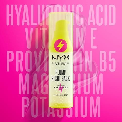 NYX PROFESSIONAL MAKEUP Plump Right Back Plumping Serum & Primer, With Hyaluronic Acid - Primer thumbnail 6
