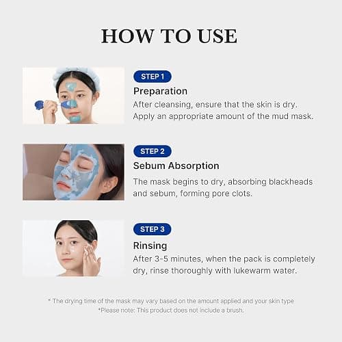 medicube Zero Pore Blackhead Mud Mask - Pore Cleansing & Gentle Exfoliating | Blackhead-Removing Clay Mask with AHA BHA PHA, Pore Minimizing & Cooling Care, 3 Min Quick Dry, Korean Skincare 3.52 oz. thumbnail 6