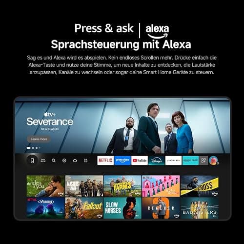 Xiaomi F Pro, 55 Zoll (140 cm), 4K UHD QLED, Smart TV, Fire TV, Triple Tuner DVB-C/S/S2/T/T2, HDR10+, Game Boost mode 120Hz, MEMC, Sprachsteuerung mit Alexa, 2GB+32GB, Kompatibel mit Apple AirPlay thumbnail 12