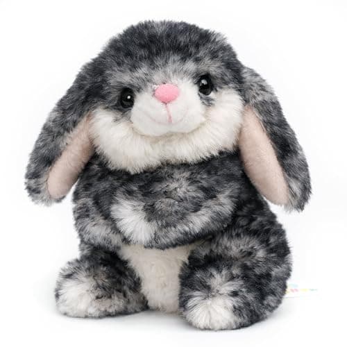 Mushymallow Sitting Bunny Stuffed Animal Soft Rabbit Plush Toy, Blue | 6" Adorable Plush Toy Pocket-Sized Stuffed Bunny for Boys Girls Kids Adults Desk Decor Birthday Christmas Gift thumbnail 8