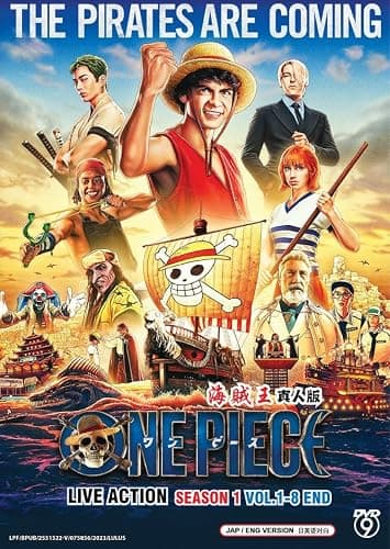ONE PIECE LIVE ACTION (SEASON 1) - COMPLETE JAPANESE TV SERIES DVD BOX SET ( ENGLISH DUBBED WITH ENGLISH SUBS ) SHIP FROM UK thumbnail 2