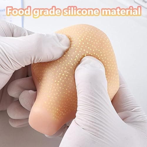Pimple Popping Toy, Stress Relief,Nose Acne Fun, Squeezed Facial Pimplee Cleansing, Funny Prank Stuff (Nose), Nose Shape with Tweezers for Adults thumbnail 5