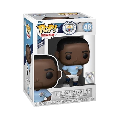 Funko POP Football: Manchester City - Raheem Sterling, Multicolor - Image 1