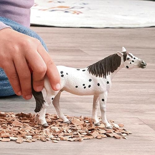 Schleich Horse Club - Knabstrupper Gelding Figure - Realistic Horse Toys for Girls and Boys - Equestrian Imaginative Play Figurines - Kids Ages 5+ | 14916 thumbnail 2
