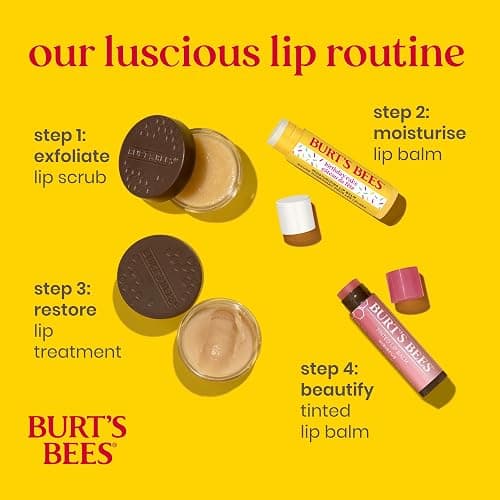 Burt's Bees Lip Balm Birthday Cake, Moisturising Lip Balm With Beeswax and Vitamin E, 100% Natural Origin, 4.25g thumbnail 8