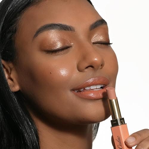 Oulac Satin Matte Lipstick Orange - Brown Long Lasting Lip Stick, Intense Color with Smooth Creamy Texture Lip Colour, Moisturizing & Weightless Formula, Vegan & Cruelty-Free, 4.3g, SG05 Body Talk thumbnail 9