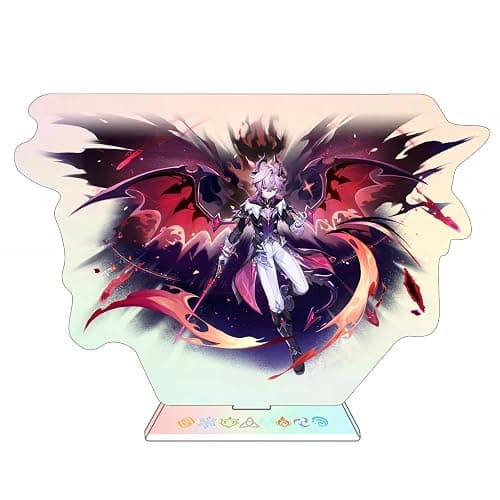 Rainteam Characters Acrylic Stand Figure,Colorful and Exquisite Character Design for Game Fans' Collection (Durin) - Image 1