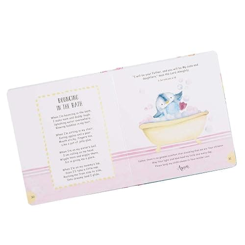 My LullaBible for Girls | Collection of 24 Lullabies for Baby Girls with Scripture | Padded Hardcover Gift Book for Parents, Ages 0-3 thumbnail 5