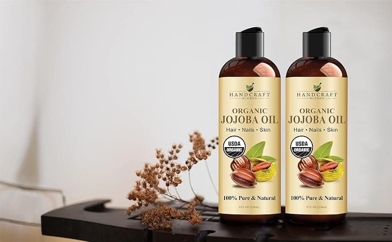 Handcraft Blends USDA Organic Jojoba Oil - Cold-Pressed 236 ml - 100% Pure and Natural - Premium Grade Carrier Oil for Skin and Hair - Hair and Body - Hexane-Free thumbnail 6