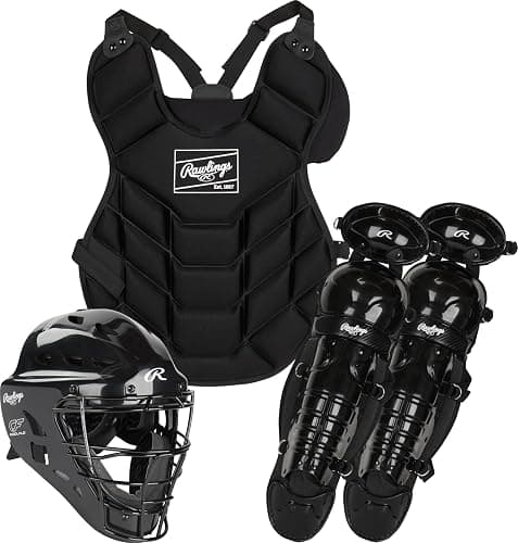 Rawlings | Players Series Youth Catcher's Set | Ages 6-12 | Includes Facemask, Chest Protector, Leg Guards - Image 1