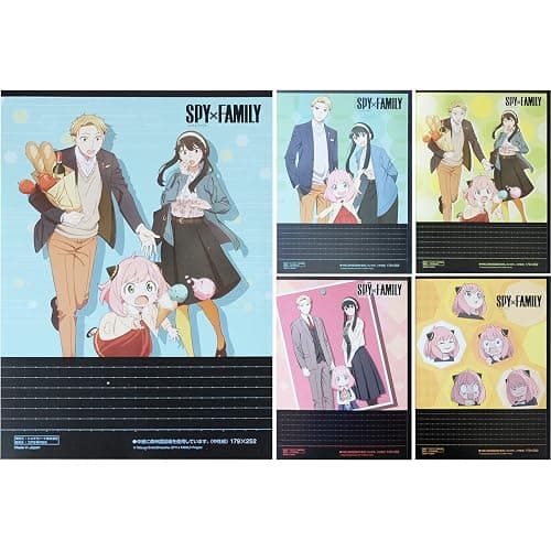 KOKUYO Composition Notebooks, 5 Pack Campus Semi-B5 Comp Book with Dot A 7mm Ruled, 30 Sheets, School Lined Notebook Spy x Family Limited Edition, Journal Notebook for Women Work Study Note Taking thumbnail 4
