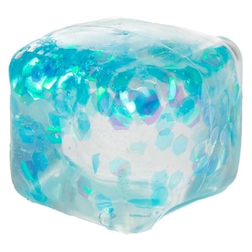 Toi-Toys Glitter stress ball squeeze cube toy anti-stress thumbnail 3