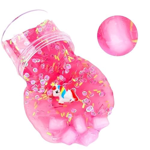 Slime Kit 9 Pack, with 3 Jelly Cube Crunchy Slime 3 Cloud Slime 3 Butter Slime, Soft & Non-Sticky, Party Favor for Girls and Boys Stress Relief Toy thumbnail 6