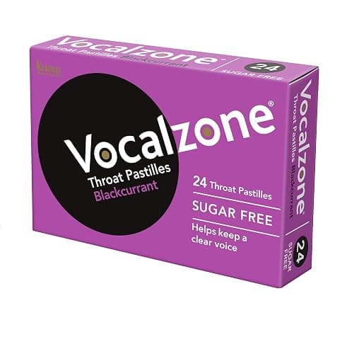Vocalzone Pastilles 3 Flavour Bundle. for Hard Working Voices. Multi-Pack (3 x 24) Including Honey & Lemon, Blackcurrant & Original. thumbnail 3