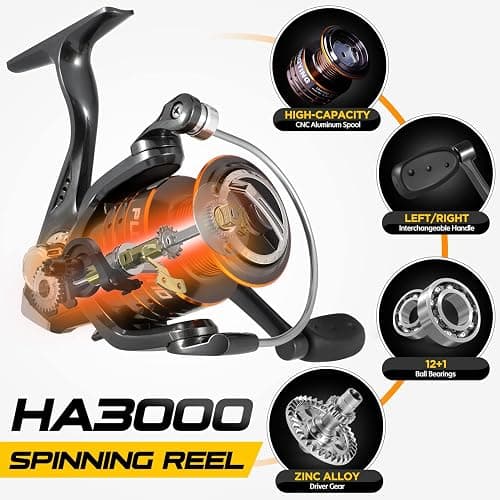 PLUSINNO Fishing Rod and Reel Combos Carbon Fiber Telescopic Fishing Pole with Reel Combo Sea Saltwater Freshwater Kit Fishing Rod Kit thumbnail 6