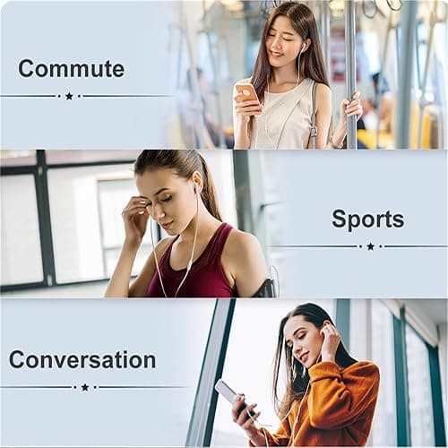 USB C Headphones for iPhone 17/16/15 Pro Max Plus Type C Earphones with Microphone & Remote Noise Cancelling Earbuds for iPhone 17/16/15 Pro, iPad, Galaxy S23/S22/S21/S20/Ultra Note 10/20 thumbnail 8