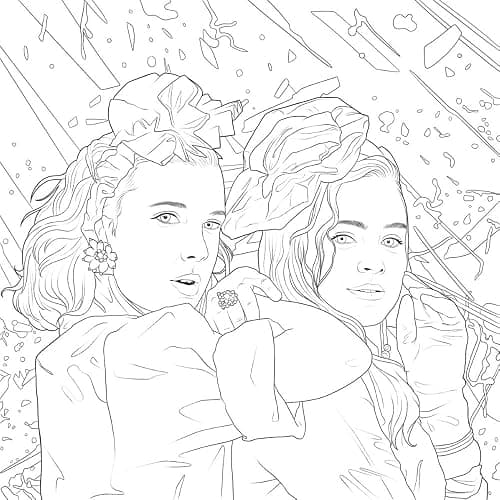 Stranger Things: The Official Coloring Book thumbnail 6