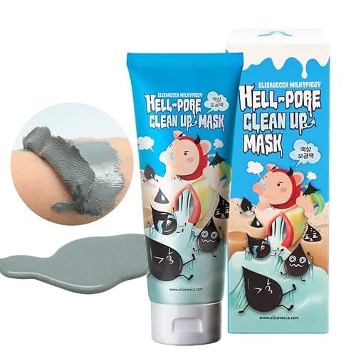 Elizavecca Milky Piggy Hell Pore Clean Up Mask 100ml/3.38 fl.oz. - Peel Off Mask, Charcoal Pore Strips, Pore Cleansing, Removes Dead Skin Cells, Removes Skin wastes, Pore Contraction thumbnail 6