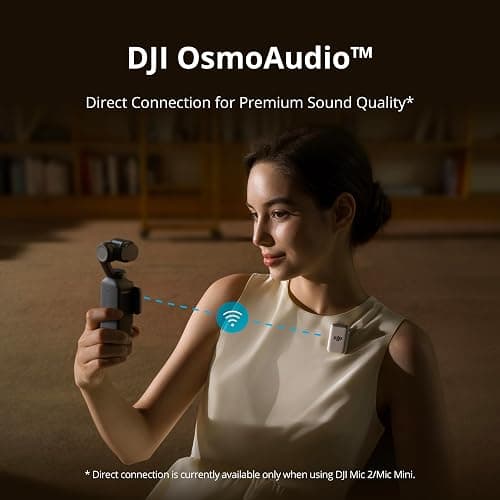 DJI Osmo Pocket 3 Creator Combo, 1'' CMOS, 4K Resolution/120fps Vlog Camera, 3-Axis Stabilization, Face/Object Tracking, Mic Included for Clear Sound, Digital Camera for YouTube thumbnail 6