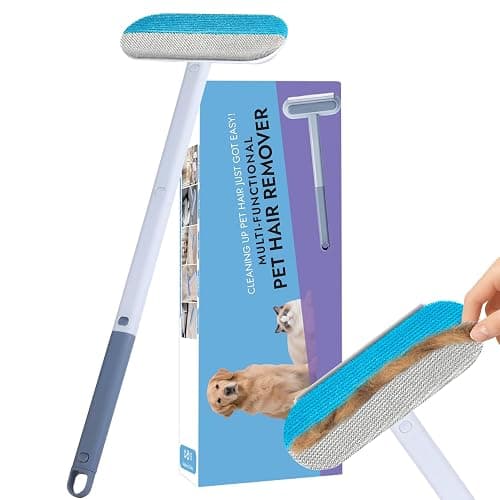 Multifunctional Pet Hair Remover for Furniture - 23.2 Inch, Reusable, Washable Effective Lint Cleaner Removal Tool for Dog and Cat Hair, Gentle on Couch, Carpet, Bedding, Clothes - Image 1