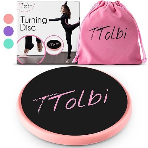 Premium Turning Boards for Dancers, Turn Board for Ballet and Ice Skating | Improve Spins, Technique and Balance, Portable Spin Disc for Dance and Figure Skating, Spinner Disk Training Equipment Gifts - Image 1