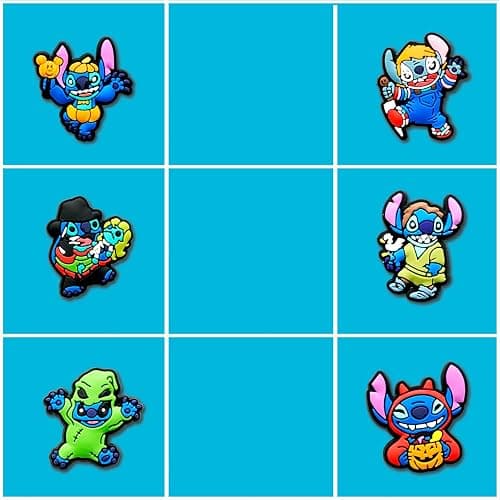 25 40Pcs Cartoon Shoe Charms for Clogs Sandals Decoration, Shoe Accessories Charms for Adults Party Favors - 40Pcs Black thumbnail 6
