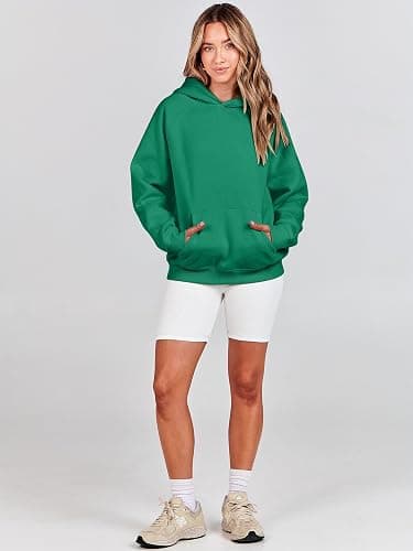 ANRABESS Women Hoodies Oversized Fleece Long Sleeve Comfy Casual Basic Pullover Sweatshirts 2025 Fall Outfits Y2K Clothes thumbnail 8