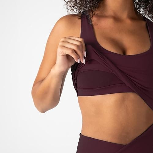 YITTY Active Women's UltraLuxe Built-in Bra Tank Top, Athleisure, 4-Way-Stretch thumbnail 4