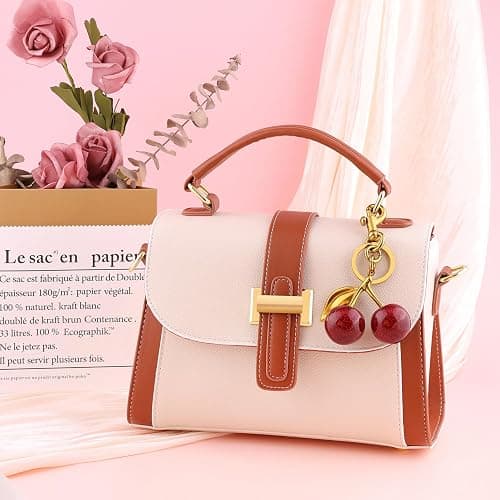 TINKRSTUFF Cherry Bag Charm Cute Key Chains Cherry Purse Charms for Handbags, Strawberry Keychain Gifts for Women thumbnail 7