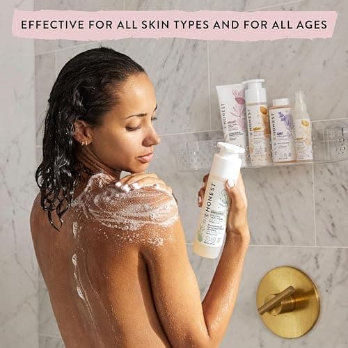 The Honest Company Silicone-Free Conditioner & 2-in-1 Cleansing Shampoo Body Wash Duo Gentle for Baby, Naturally Derived, Lavender Calm, 20 fl oz thumbnail 5
