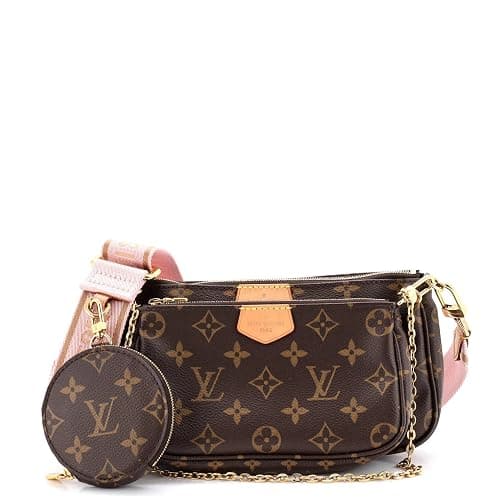 Louis Vuitton, Pre-Loved Multi Pochette Accessoires Monogram Canvas, Brown - Image 1