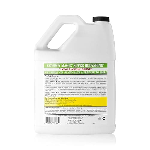 COWBOY MAGIC Super Bodyshine FAST DRY REPEL DUST DETANGLE HAIR Refill Gallon thumbnail 2