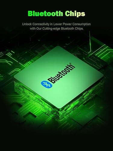 BLUEDEE Computer Speakers for Desktop PC, Computer Sound bar, HiFi Stereo Speakers for Computer Desktop, Bluetooth 5.0 and 3.5mm Aux-in PC Soundbar, USB/USB C Powered Gaming Speakers for pc, Laptop thumbnail 6