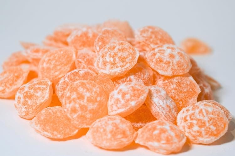 Sour Drops - Small Batch Fruit Sours - Tangerine, Watermelon, Blue Raspberry - No Artificial Dyes, Vegan & Gluten Free - 3 Gift Tins (100g Each) thumbnail 3