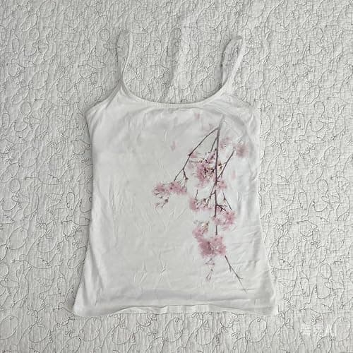 Y2k Aesthetic Cute Tee Vintage Street Women Graphic Kawaii Clothes Cutecore Slim Fit Crop Tops Camisole thumbnail 2