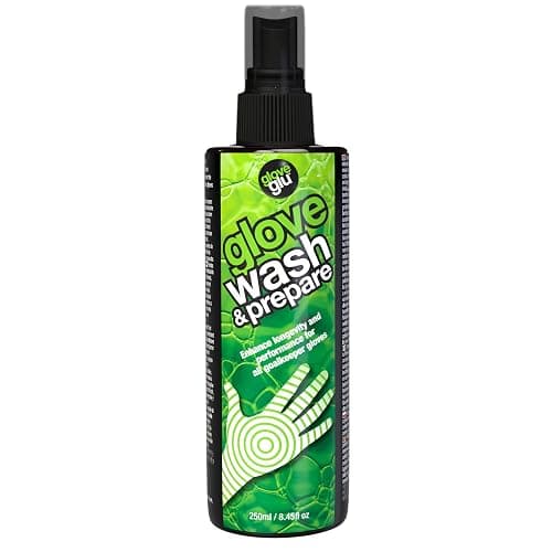 gloveglu 250ml Premium Wash & Prepare Deep Cleaning Goalkeeper Glove Spray - for All Sports Gloves! - Image 1