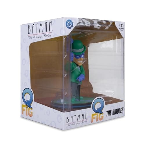 McFarlane Toys- QMx DC Riddler (Batman: The Animated Series) 5in Q-Fig Posed Figure thumbnail 7