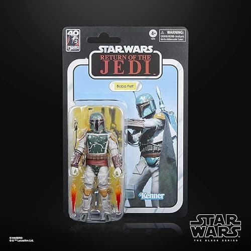STAR WARS The Black Series Boba Fett, 40th Anniversary Return of The Jedi 6-Inch Collectible Action Figures, Ages 4 and Up thumbnail 3