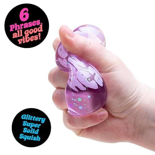 Schylling Needoh Good Vibes Only - Sensory Squeeze Toy - Colors May Vary thumbnail 3
