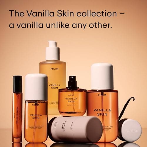 PHLUR Vanilla Skin Body Oil For Women & Men - Lightweight & Nourishing - With Ceramide-Rich Oils & Skin-Mimicking Lipids - Pink Pepper, Cashmere Wood & Sandalwood Scented (4 Fl Oz) thumbnail 7