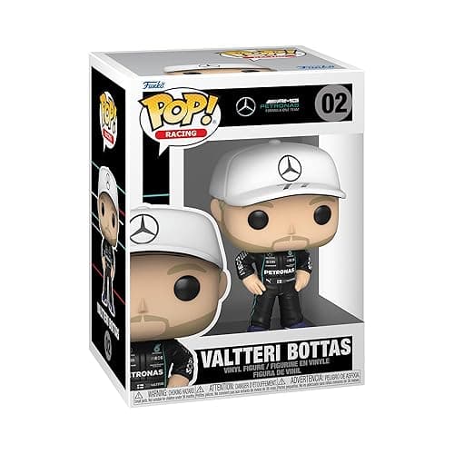 Funko Pop! Vinyl: Formula One - Valtteri Bottas - Mercedes-Benz - Figura in Vinile da Collezione - Idea Regalo - Merchandising Ufficiale - Giocattoli per Bambini e Adulti - Sports Fans