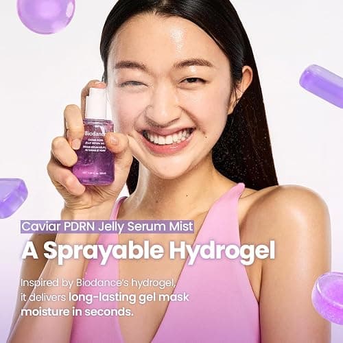 BIODANCE Caviar PDRN Jelly Serum Mist, Hydrating Face Mist, Revitalizing & Radiance Face Spray, Sprayable Hydrogel, Travel Essentials & Self Care Gifts for Women, Korean Skin Care | 1.69 fl.oz thumbnail 3